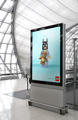 Illustration for article titled Bizarre Lego mash-up would make awesome posters